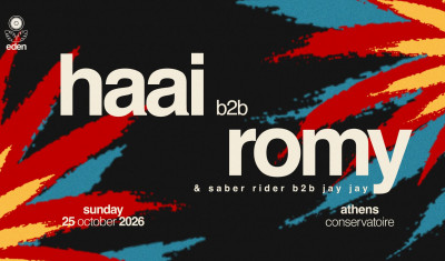 EDEN presents Haai b2b Romy